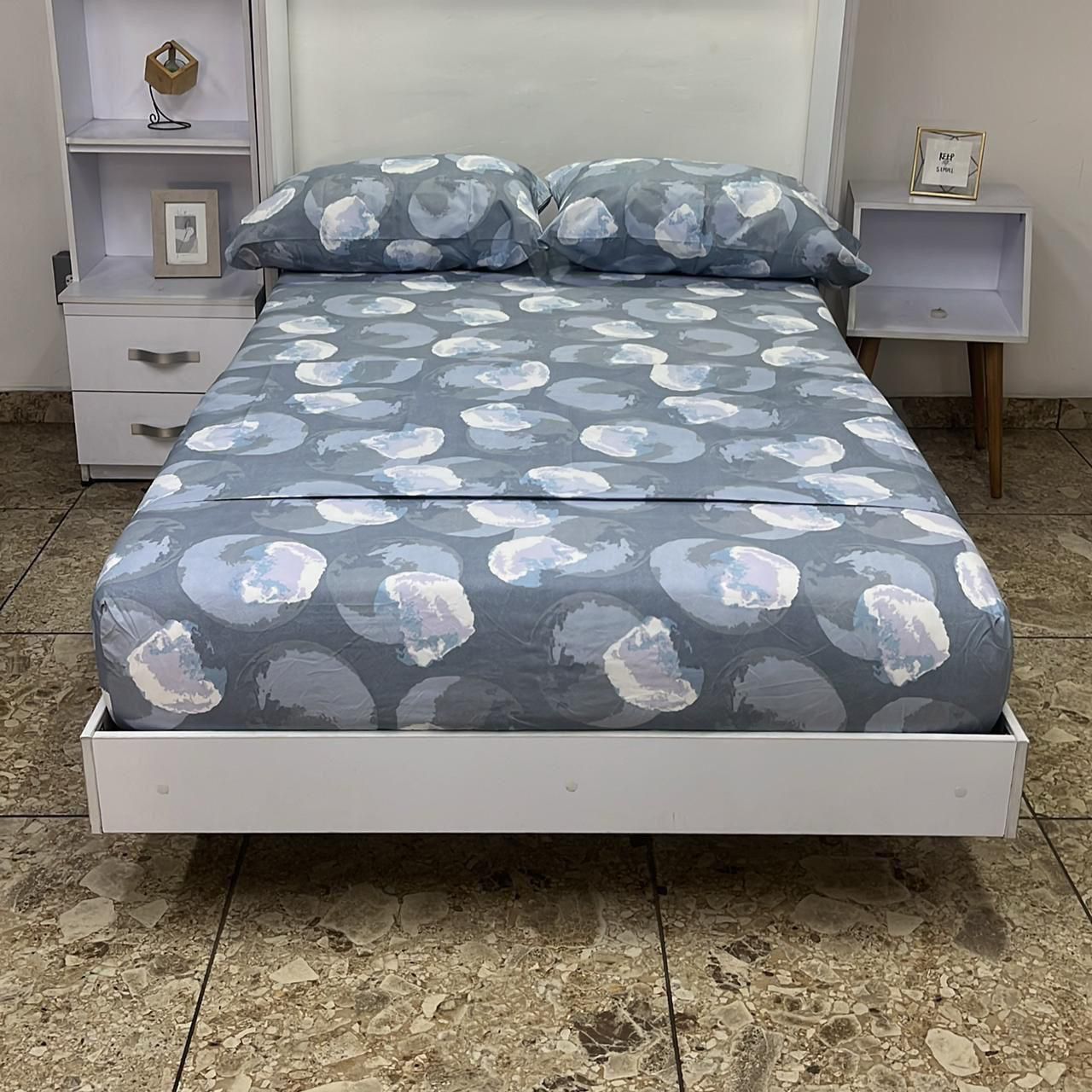 JUEGO DE SABANA SEMIDOBLE (1.20M X 1.90M)