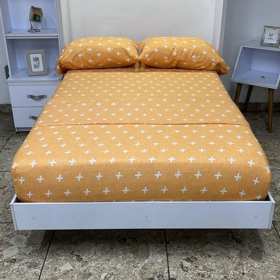 JUEGO DE SABANA SEMIDOBLE (1.20M X 1.90M)