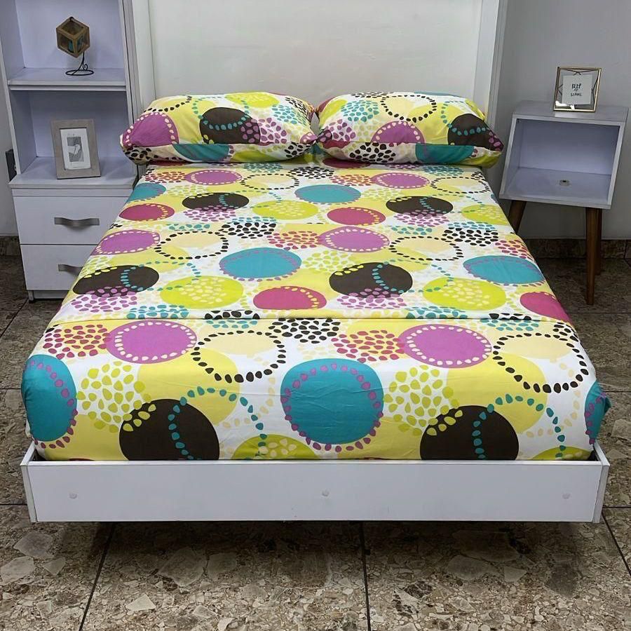 JUEGOS DE SABANA-CAMA DOBLE (1.40M X 1.90)
