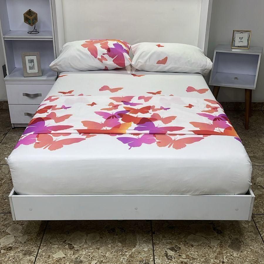 JUEGOS DE SABANA-CAMA DOBLE (1.40M X 1.90)