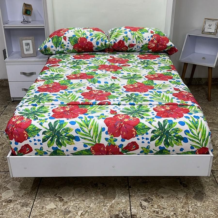 JUEGOS DE SABANA-CAMA DOBLE (1.40M X 1.90)