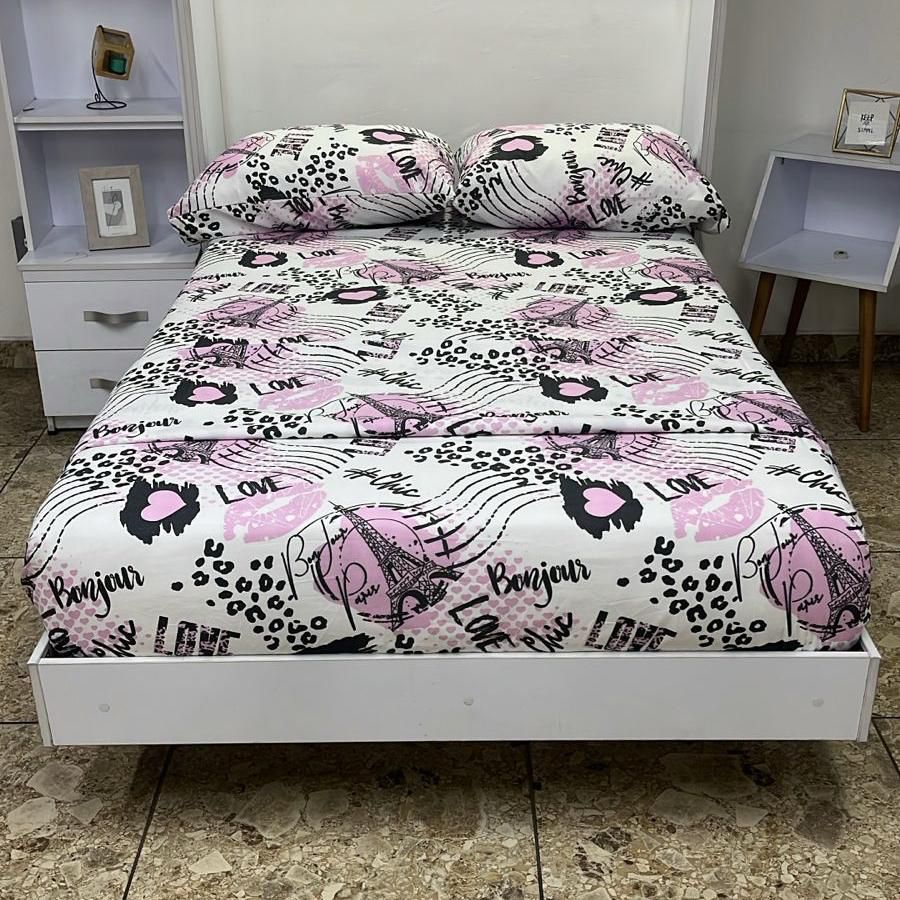 JUEGOS DE SABANA-CAMA DOBLE (1.40M X 1.90)