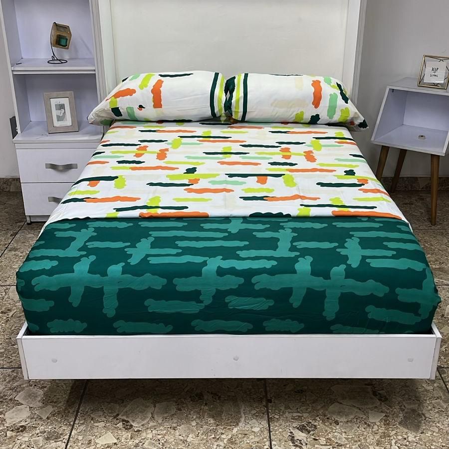 JUEGOS DE SABANA-CAMA DOBLE (1.40M X 1.90)